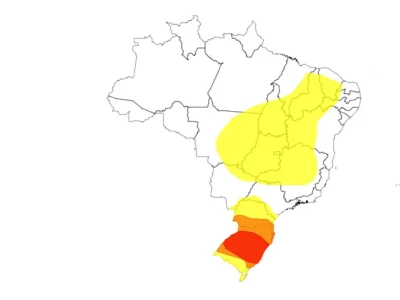 Alerta vermelho de chuvas extremas é emitido para o Rio Grande do Sul