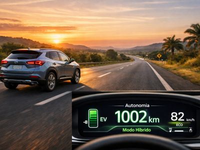 Carros híbridos no Brasil já ultrapassam 1.200 km de autonomia combinada