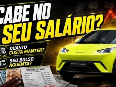 BYD Dolphin Mini: Quanto você precisa ganhar para manter este elétrico de R$ 2.500 a R$ 4.000?
