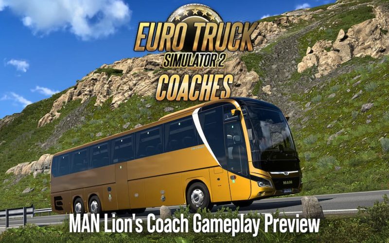 Nova DLC de Euro Truck Simulator 2 traz gameplay de ônibus e rotas desafiadoras