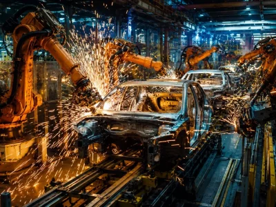Fábricas escuras na China produzem 800 carros elétricos da Zeekr por dia