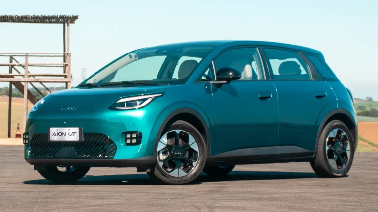 GAC Aion UT se destaca com 659 emplacamentos e cresce no mercado elétrico brasileiro