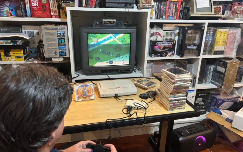 Gilão e sua impressionante coleção de games: um tesouro retrogamer no Brasil