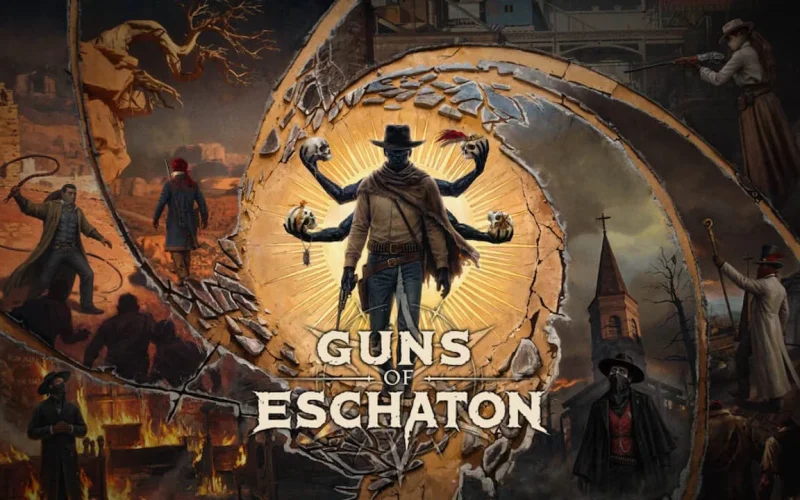 Guns of Eschaton: O FPS soulslike com temática de Velho Oeste e arte de Half-Life 2