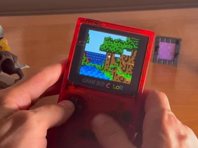 Fã transforma Minecraft em versão jogável para Game Boy Color