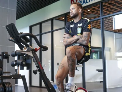 Neymar estará no MetLife Stadium para Brasil x Marrocos, apesar da lesão