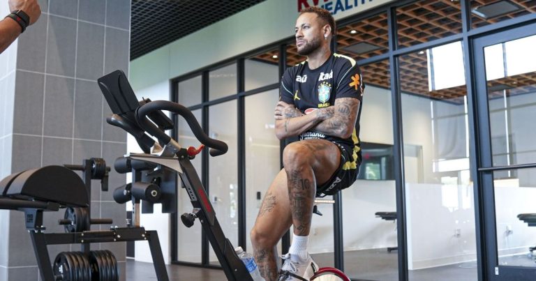 Neymar estará no MetLife Stadium para Brasil x Marrocos, apesar da lesão