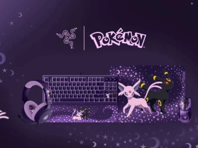 Razer lança periféricos temáticos de Pokémon para celebrar 30 anos da franquia