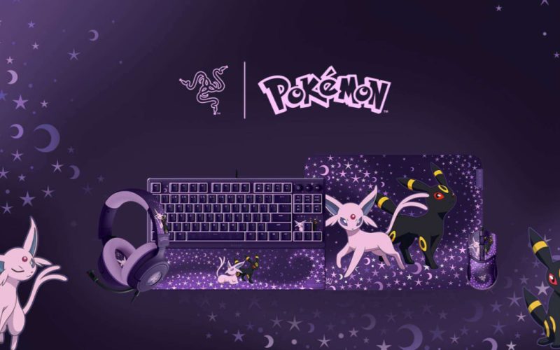 Razer lança periféricos temáticos de Pokémon para celebrar 30 anos da franquia