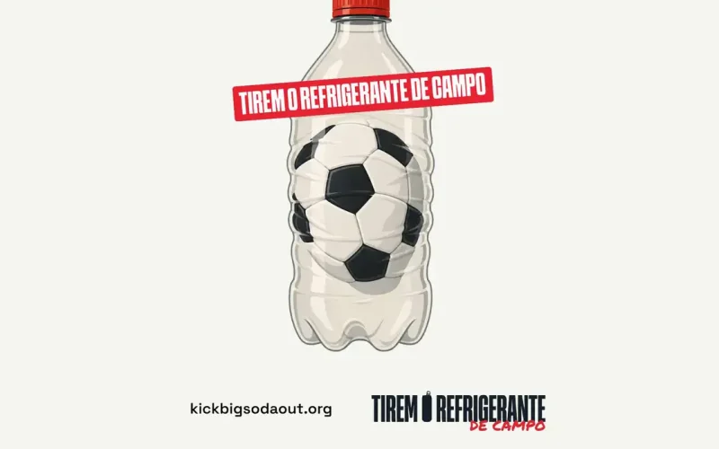 Ativistas pedem fim da publicidade de refrigerantes na Copa do Mundo