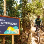 Ciclismo gratuito conecta áreas verdes em São Paulo com a Trilha Interparques