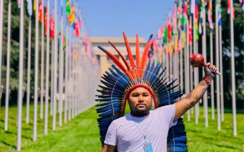 Jovem indígena do Acre representa a Amazônia em formação da ONU sobre direitos humanos