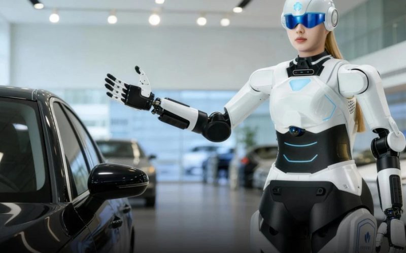 Chery traz robôs humanoides e cães robóticos ao Brasil em 2026