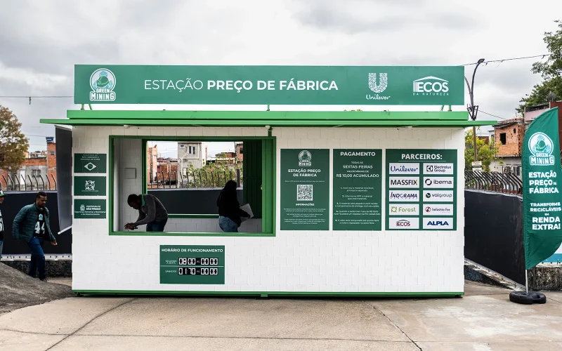 Estação que remunera recicláveis é inaugurada na Zona Leste de São Paulo