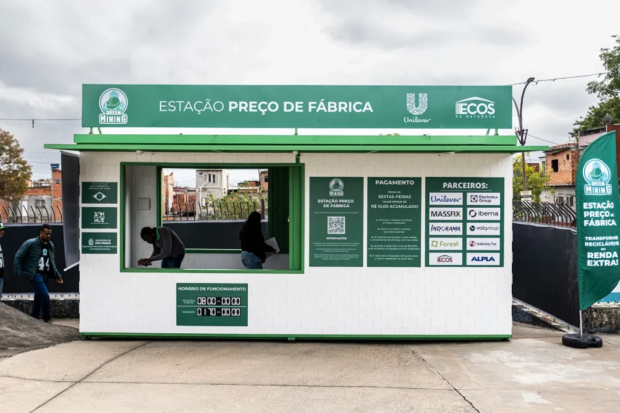Estação que remunera recicláveis é inaugurada na Zona Leste de São Paulo