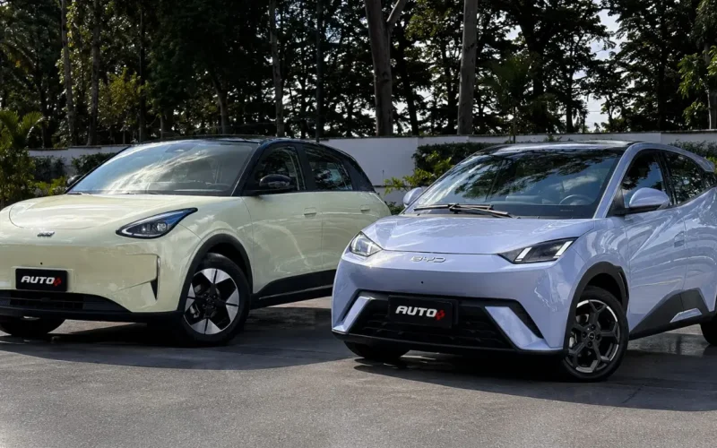 BYD Dolphin Mini e EX2 surpreendem entre os 10 carros mais vendidos de julho
