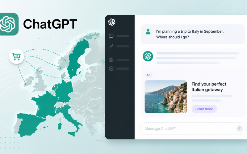OpenAI expande anúncios do ChatGPT para 31 países da Europa