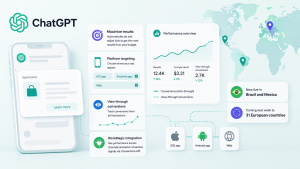ChatGPT Ads implementa lances automatizados e segmentação de plataformas