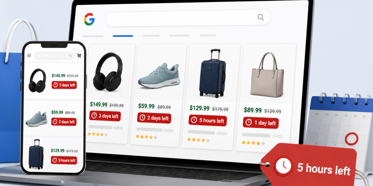 Google apresenta recurso de urgência em anúncios de Shopping para varejistas