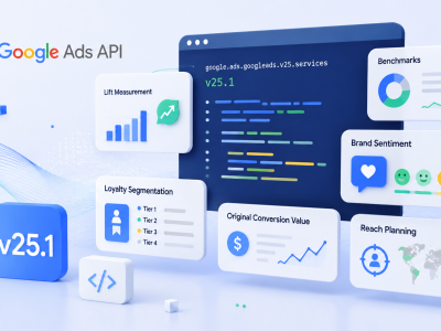 Google Ads API v25.1 traz novas métricas de medição e insights para anunciantes