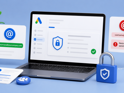 Google Ads implementa regras de e-mail corporativo para ações sensíveis