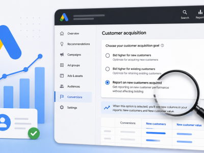 Google Ads facilita mensuração da aquisição de novos clientes com novo relatório