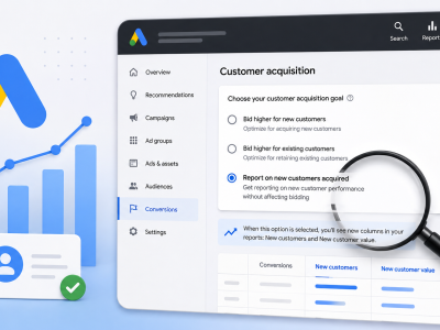 Google Ads facilita mensuração da aquisição de novos clientes com novo relatório