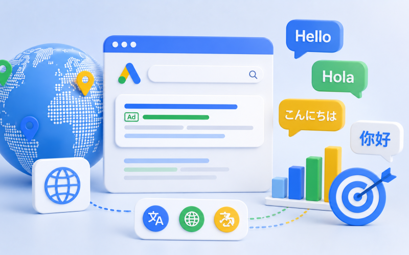 Google Ads automatiza segmentação de idiomas em campanhas de busca