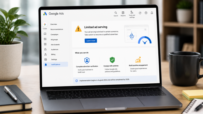 Google amplia política de entrega de anúncios e valoriza credibilidade dos anunciantes
