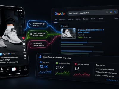 Google Search Console agora integra dados de redes sociais aos resultados de busca