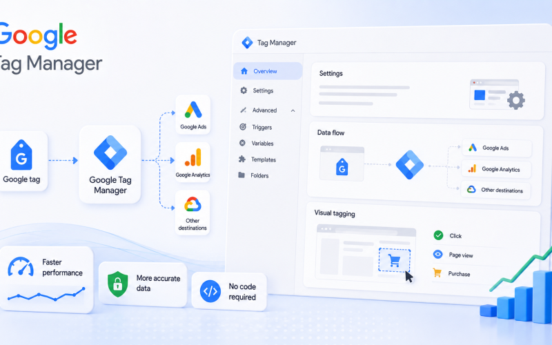 Google unifica Google Tag e Tag Manager com rastreamento visual sem código