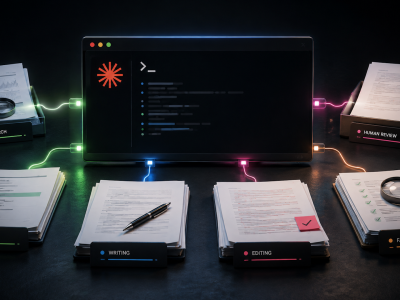 Como criar um fluxo de trabalho de conteúdo com IA para seu blog profissional