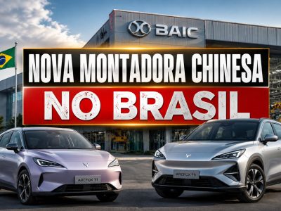 BAIC lança elétricos Arcfox T1 e T5 no Brasil com até 560 km de autonomia