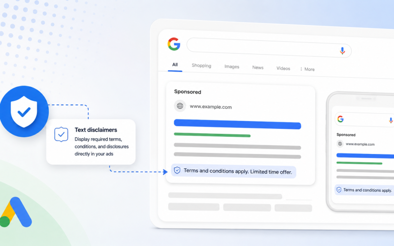 Google orienta anunciantes sobre uso de avisos de texto em anúncios de pesquisa