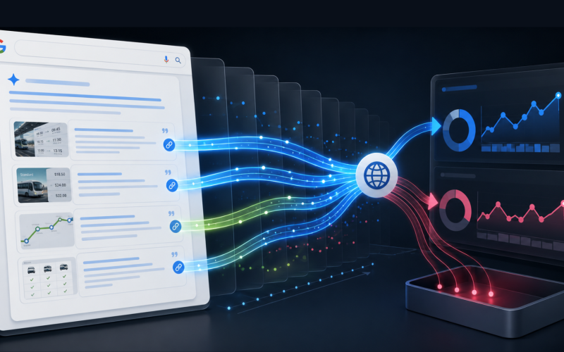 Análise de 51 mil eventos revela como o tráfego de AI Overviews impacta SEO