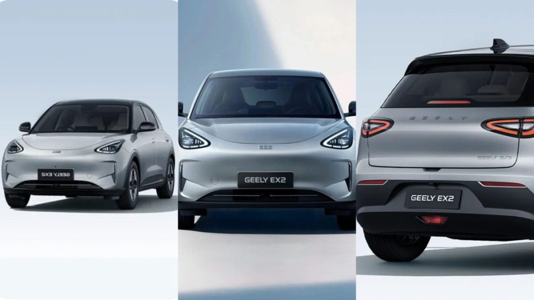 Geely lança EX2 na Europa com preço competitivo em relação ao BYD Dolphin Surf