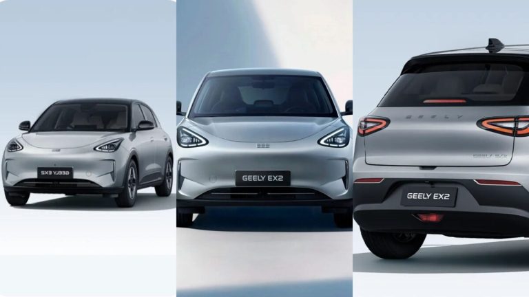 Geely lança EX2 na Europa com preço competitivo em relação ao BYD Dolphin Surf