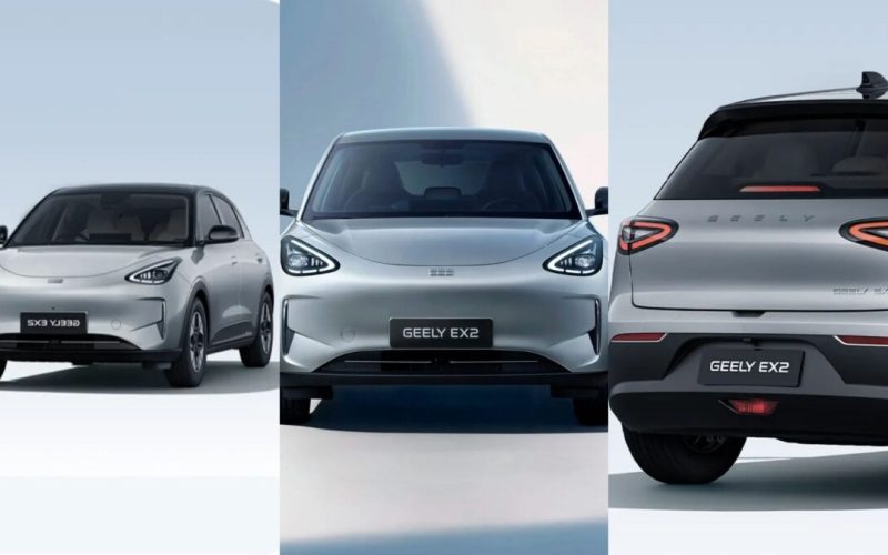 Geely lança EX2 na Europa com preço competitivo em relação ao BYD Dolphin Surf