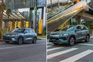 BYD apresenta híbridos plug-in flex Atto 2 e Song Pro com autonomia impressionante