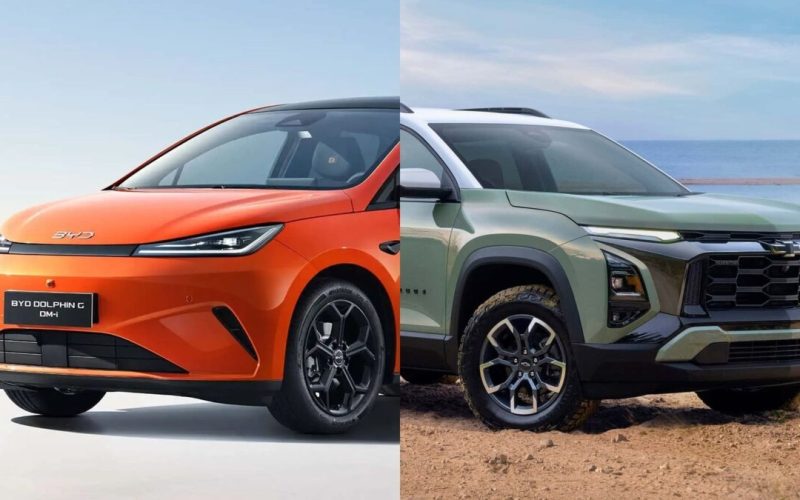 BYD lidera vendas no Brasil com 2.164 carros à frente da GM na 1ª quinzena; marcas chinesas somam 25% do mercado automotivo