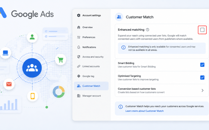 Google Ads introduz recurso de Matching Avançado para ampliar alcance de anúncios