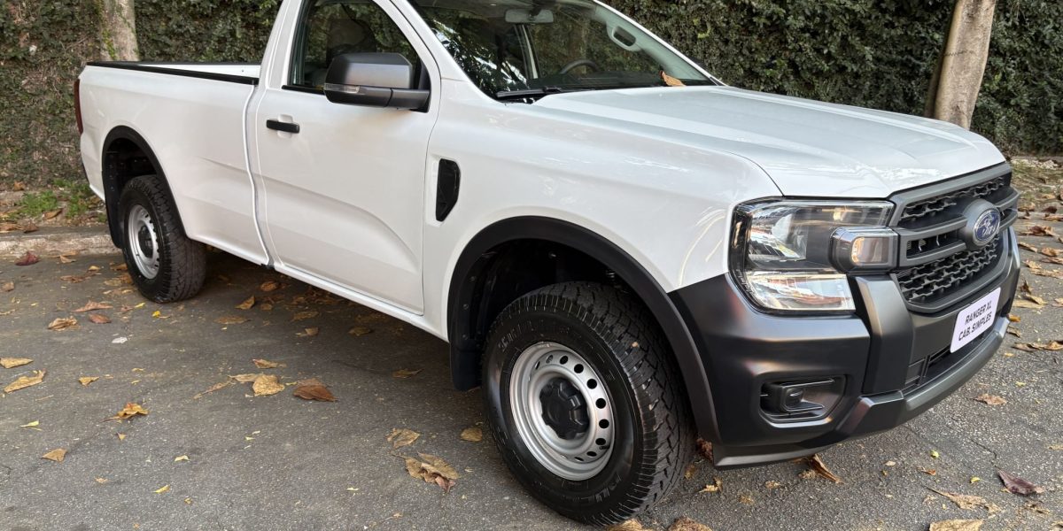 Ford Ranger Cabine Simples chega ao Brasil por R$ 256.600 com motor 2.0 turbodiesel