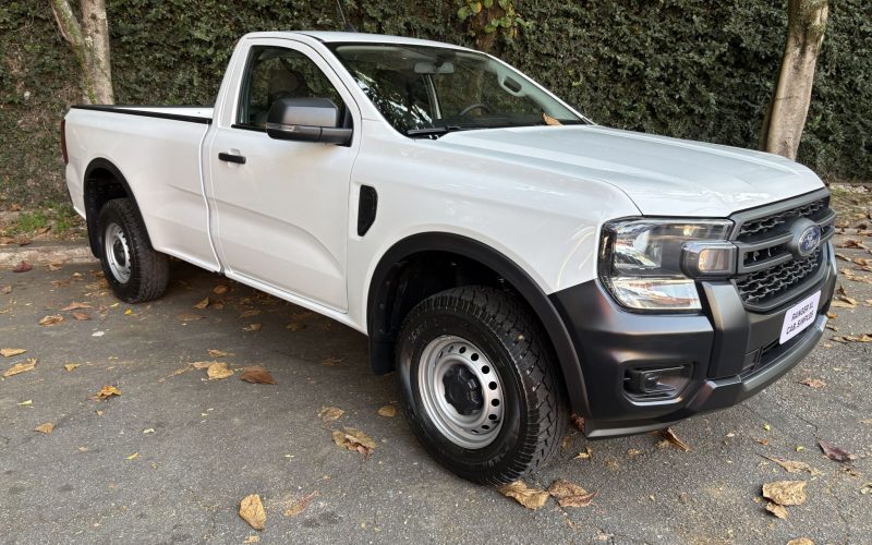 Ford Ranger Cabine Simples chega ao Brasil por R$ 256.600 com motor 2.0 turbodiesel