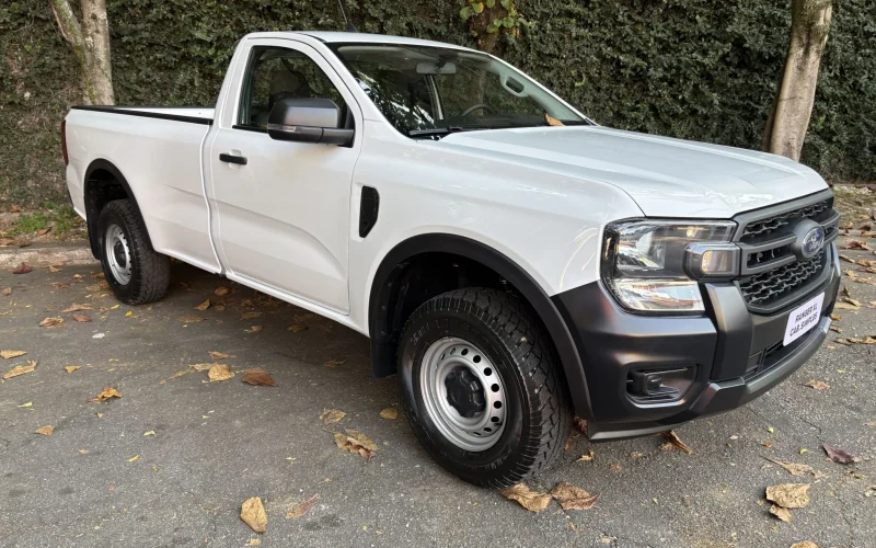Ford Ranger Cabine Simples chega ao Brasil por R$ 256.600 com motor 2.0 turbodiesel