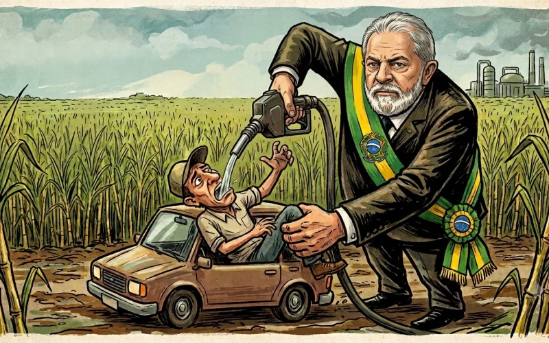 Aumento ilegal do teor de etanol na gasolina gera preocupações entre motoristas