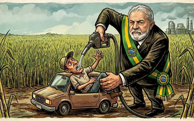 Aumento ilegal do teor de etanol na gasolina gera preocupações entre motoristas