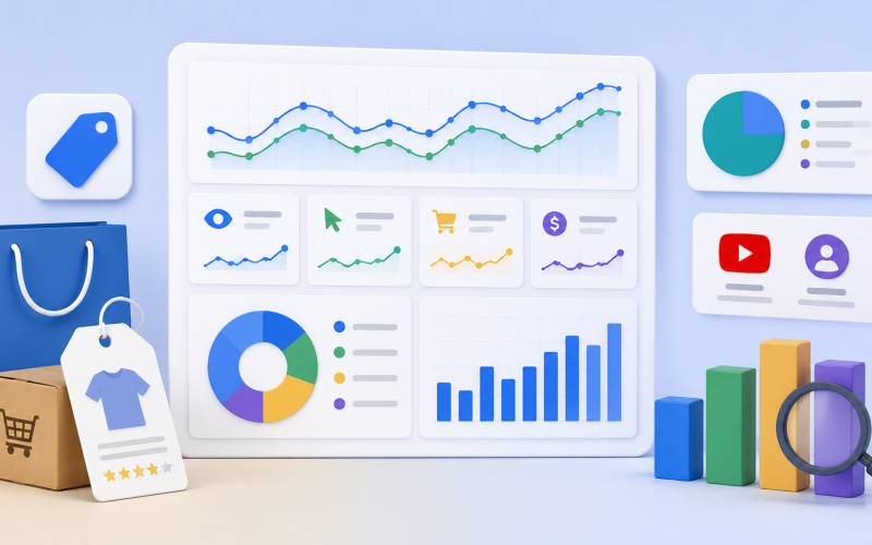 Google aprimora relatórios do Merchant Center com novas classificações de tráfego
