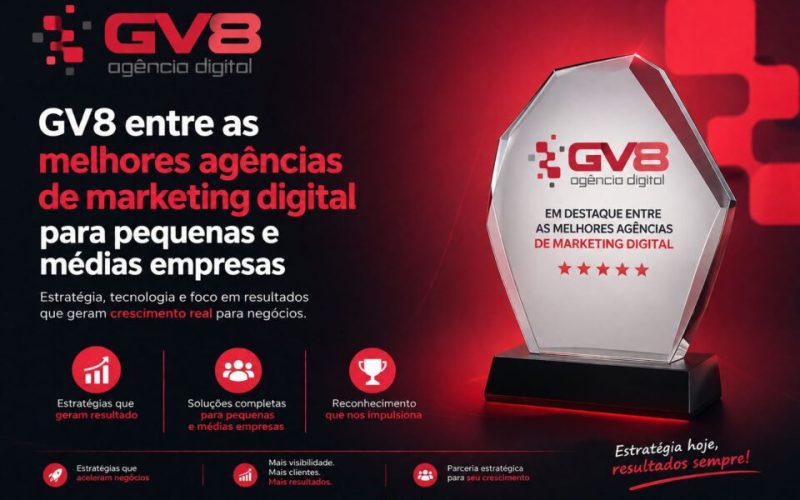 GV8 se destaca entre as melhores agências de marketing digital para PMEs