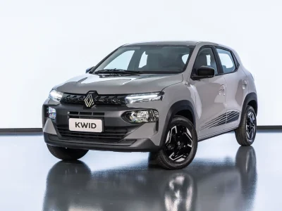 Renault Kwid 2027 é lançado com painel digital e central multimídia de 10,1″