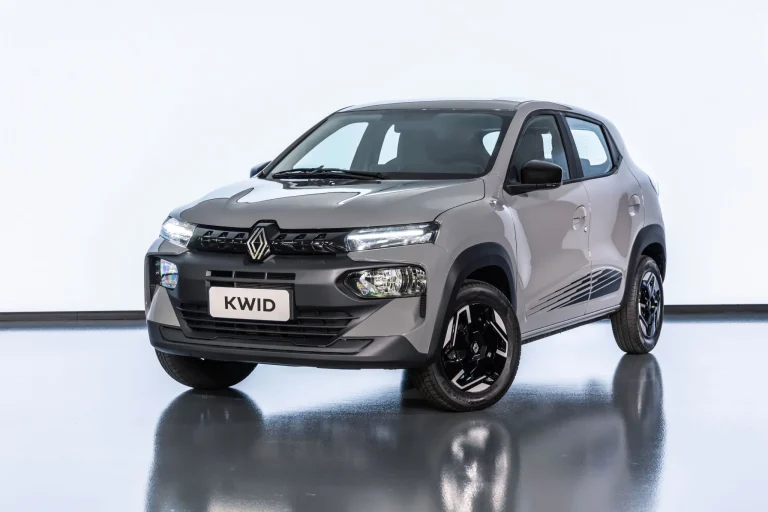 Renault Kwid 2027 é lançado com painel digital e central multimídia de 10,1"